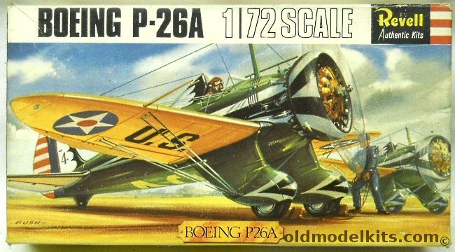 Revell 1/72 Boeing P-26A - Great Britain Issue, H656 plastic model kit